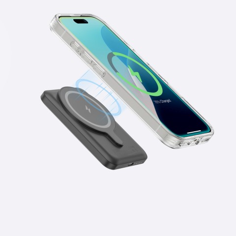 
Silikoninis dėklas su magnetiniu žiedu, skirtas „iPhone 16“ – skaidrus
