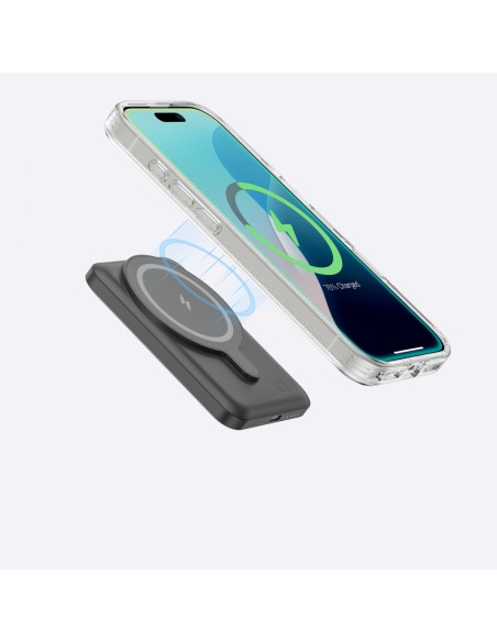
Silikoninis dėklas su magnetiniu žiedu, skirtas „iPhone 16“ – skaidrus
