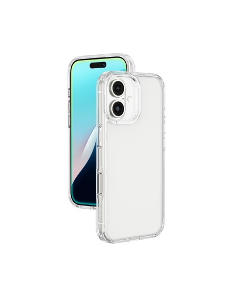 
Silikoninis dėklas, skirtas „iPhone 16 Plus Minimal Case“ – skaidrus
