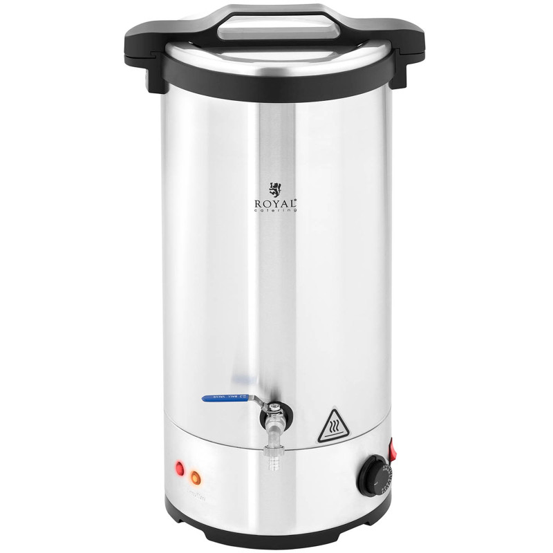 Nerūdijančio plieno alaus košės virdulys 30-110C 2500W 30L