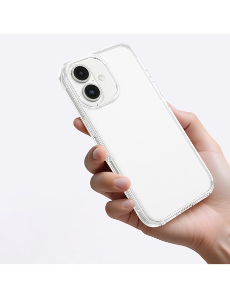 
Silikoninis dėklas, skirtas „iPhone 16 Plus Minimal Case“ – skaidrus
