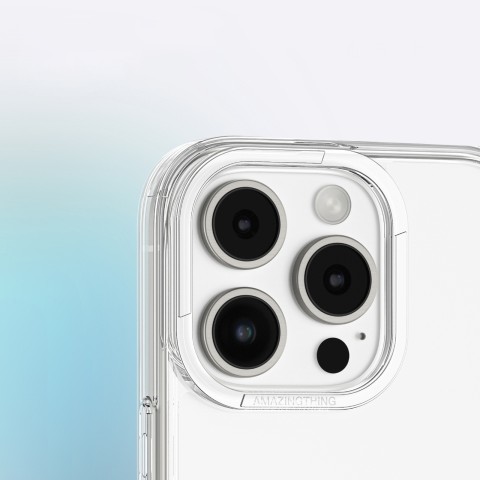 
Silikoninis dėklas, skirtas „iPhone 16 Pro Minimal Case“ – skaidrus
