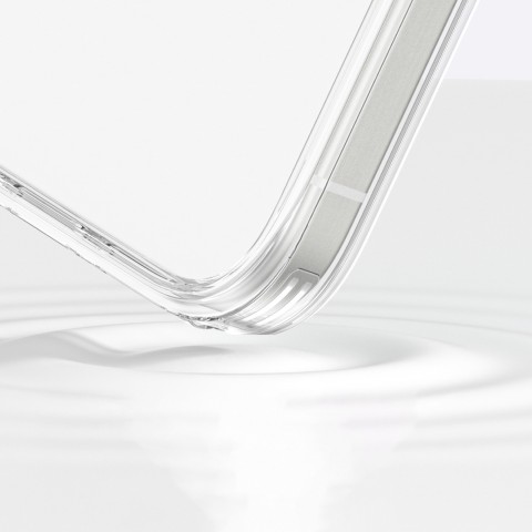 
Silikoninis dėklas, skirtas „iPhone 16 Pro Max Minimal Case“ – skaidrus
