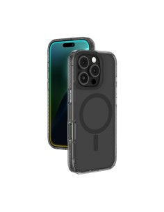 
iPhone 16 Pro Max Titan Pro Mag dėklas silikoninis dėklas – juodas
