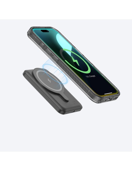 
iPhone 16 Pro Max Titan Pro Mag dėklas silikoninis dėklas – juodas

