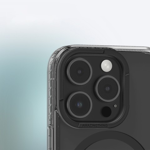 
iPhone 16 Pro Max Titan Pro Mag dėklas silikoninis dėklas – juodas
