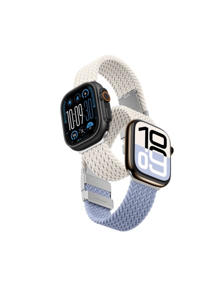 
„Apple Watch 45/ 46/ 49 mm“ „Blend Band“ 2 vnt. pakuotėje – kosminė mėlyna / žvaigždžių mėlyna
