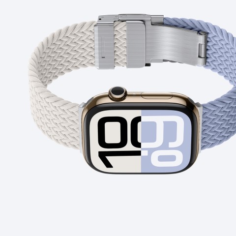 
„Apple Watch 45/ 46/ 49 mm“ „Blend Band“ 2 vnt. pakuotėje – kosminė mėlyna / žvaigždžių mėlyna
