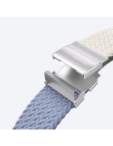 
„Apple Watch 45/ 46/ 49 mm“ „Blend Band“ 2 vnt. pakuotėje – kosminė mėlyna / žvaigždžių mėlyna
