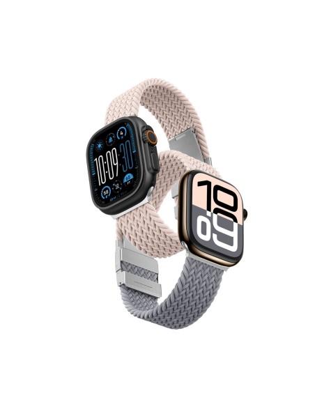 
„Apple Watch 42 mm Blend Band“ 2 vnt. pakuotė – rožinės pilkos/ rožinės spalvos
