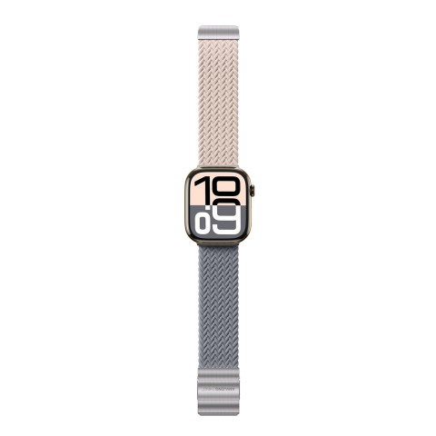 
„Apple Watch 42 mm Blend Band“ 2 vnt. pakuotė – rožinės pilkos/ rožinės spalvos
