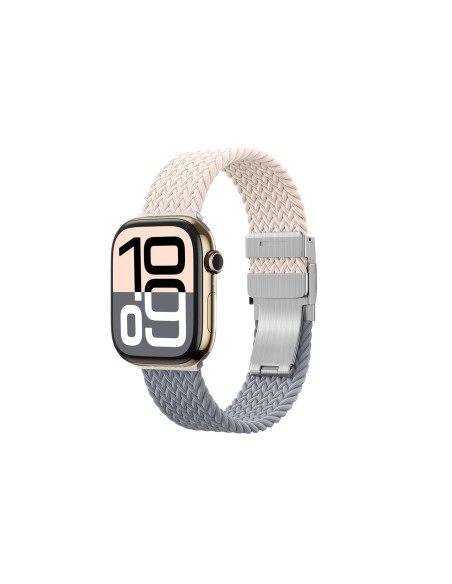 
„Apple Watch 42 mm Blend Band“ 2 vnt. pakuotė – rožinės pilkos/ rožinės spalvos
