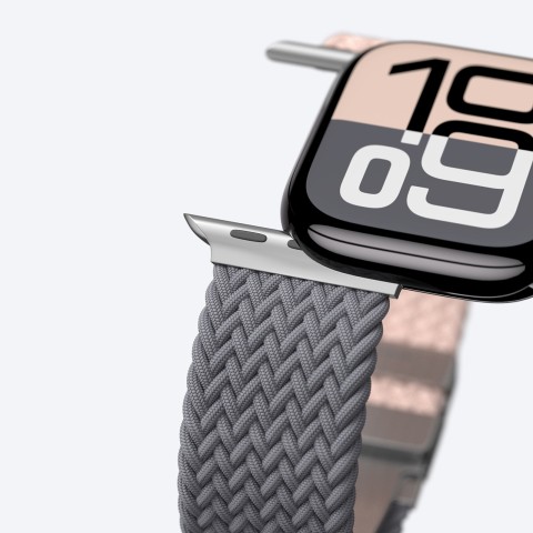 
„Apple Watch 42 mm Blend Band“ 2 vnt. pakuotė – rožinės pilkos/ rožinės spalvos
