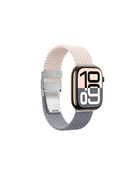 
„Apple Watch 42 mm Blend Band“ 2 vnt. pakuotė – rožinės pilkos/ rožinės spalvos
