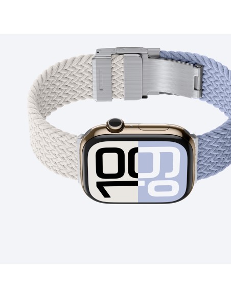 
„Apple Watch 42 mm Blend Band“ 2 vnt. pakuotė – kosminė mėlyna / žvaigždžių mėlyna

