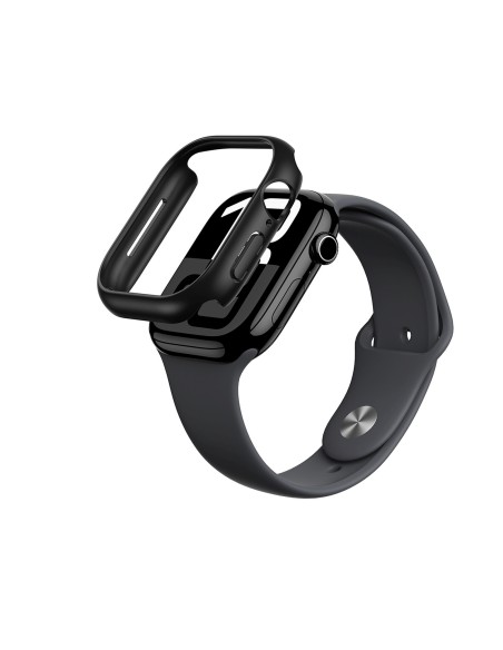 
„Apple Watch 46mm“ minimalaus dizaino dėklas – juodas
