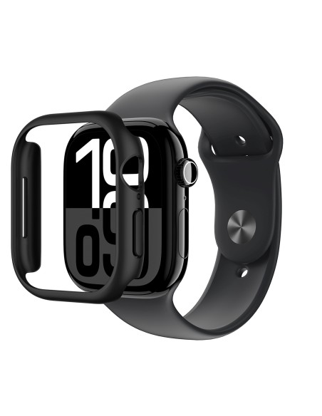 
„Apple Watch 46mm“ minimalaus dizaino dėklas – juodas
