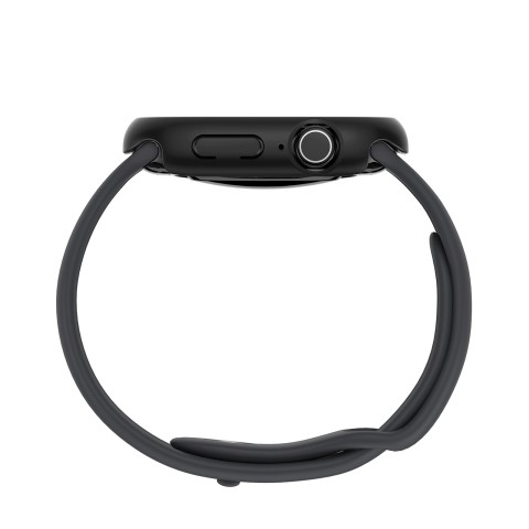 
„Apple Watch 46mm“ minimalaus dizaino dėklas – juodas
