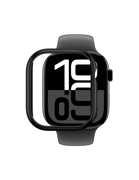 
„Apple Watch 46mm“ minimalaus dizaino dėklas – juodas
