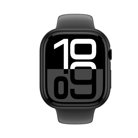 
„Apple Watch 46mm“ minimalaus dizaino dėklas – juodas

