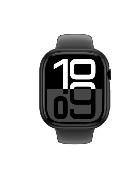 
„Apple Watch 46mm“ minimalaus dizaino dėklas – juodas
