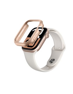 
„Apple Watch 46mm Minimal“ dėklas – rožinio aukso spalvos
