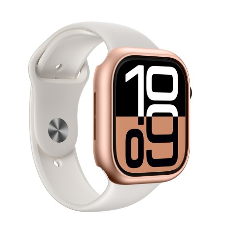 
„Apple Watch 46mm Minimal“ dėklas – rožinio aukso spalvos
