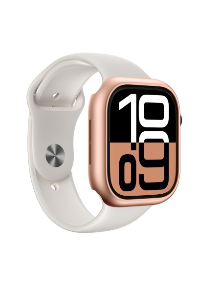 
„Apple Watch 46mm Minimal“ dėklas – rožinio aukso spalvos
