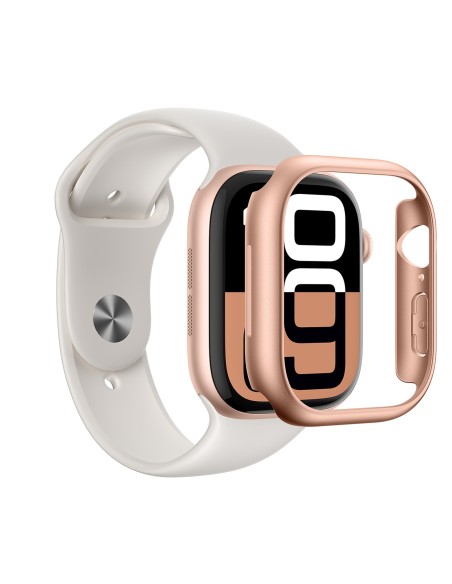 
„Apple Watch 46mm Minimal“ dėklas – rožinio aukso spalvos
