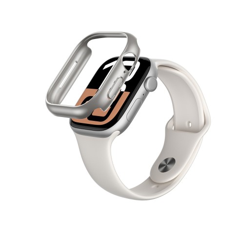 
„Apple Watch 46mm Minimal“ dėklas – sidabrinis
