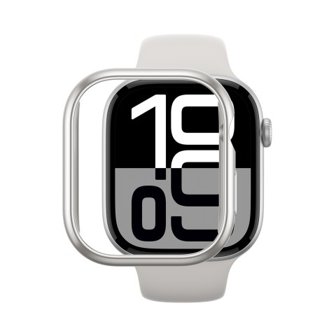 
„Apple Watch 46mm Minimal“ dėklas – sidabrinis
