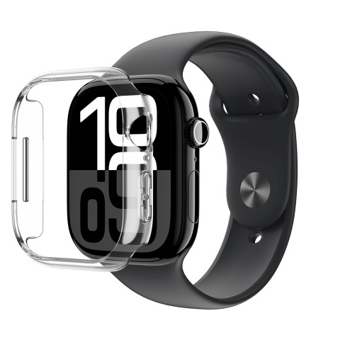 
„Apple Watch 42mm“ minimalaus dizaino dėklas – skaidrus
