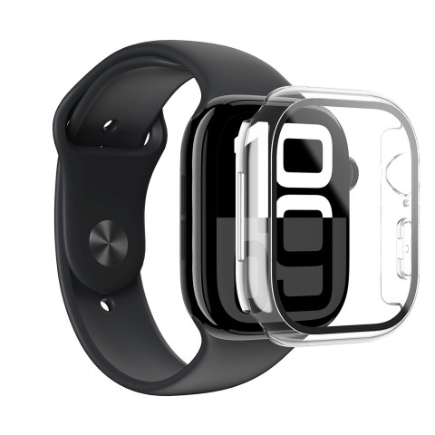 
„Radix Glass“ grūdinto stiklo dėklas, skirtas „Apple Watch 46mm“ – skaidrus
