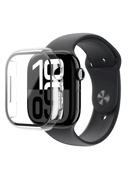 
„Radix Glass“ grūdinto stiklo dėklas, skirtas „Apple Watch 46mm“ – skaidrus

