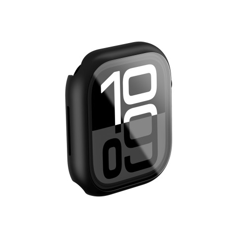 
„Radix Glass“ grūdinto stiklo dėklas, skirtas „Apple Watch 46mm“ laikrodžiui – juodas
