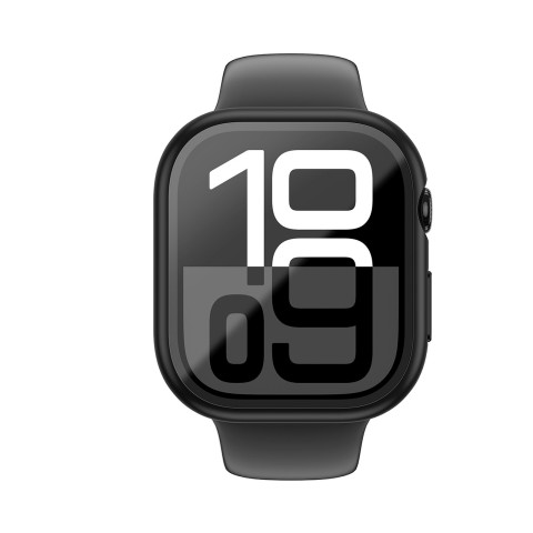 
„Radix Glass“ grūdinto stiklo dėklas, skirtas „Apple Watch 46mm“ laikrodžiui – juodas
