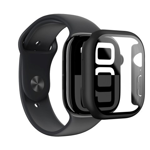 
„Radix Glass“ grūdinto stiklo dėklas, skirtas „Apple Watch 42mm“ – juodas

