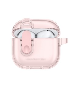 
„AirPods 4“ minimalaus dizaino dėklas – rožinis

