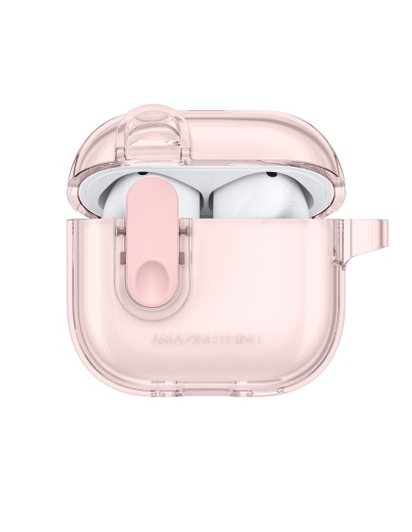 
„AirPods 4“ minimalaus dizaino dėklas – rožinis
