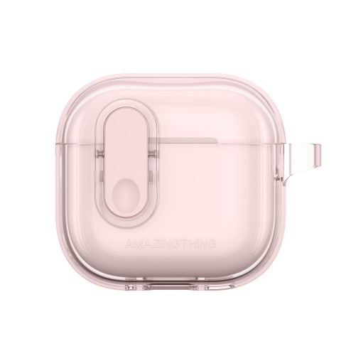 
„AirPods 4“ minimalaus dizaino dėklas – rožinis
