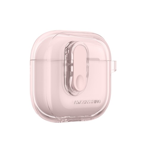 
„AirPods 4“ minimalaus dizaino dėklas – rožinis
