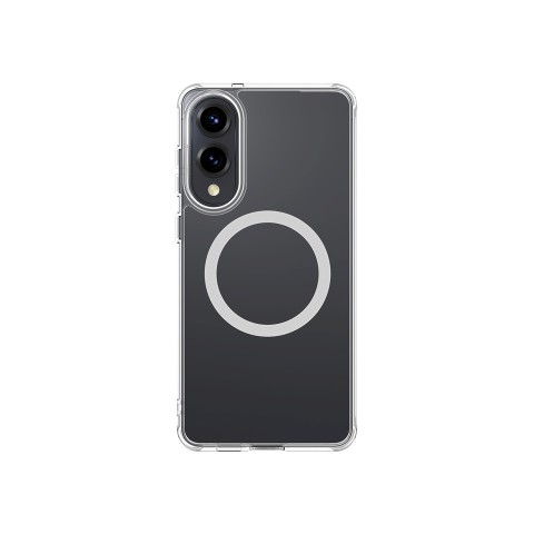 
Silikoninis dėklas, skirtas „Samsung Galaxy S25 Edge Minimal Mag Case“ - skaidrus
