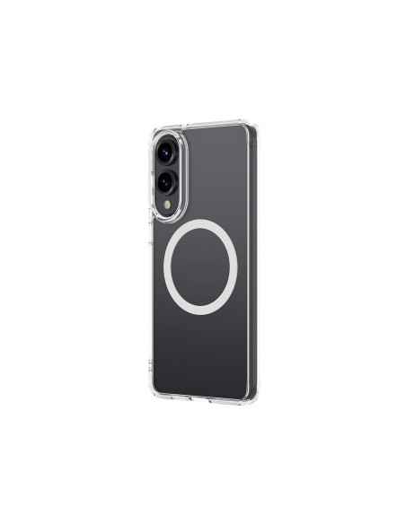 
Silikoninis dėklas, skirtas „Samsung Galaxy S25 Edge Minimal Mag Case“ - skaidrus
