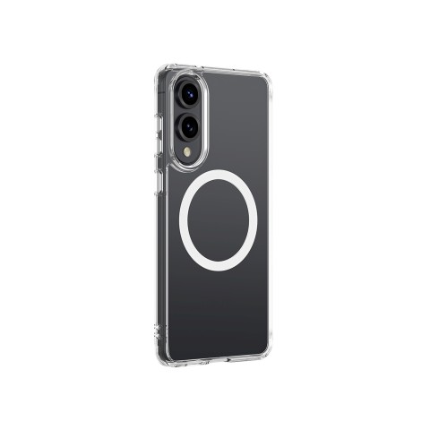 
Silikoninis dėklas, skirtas „Samsung Galaxy S25 Edge Minimal Mag Case“ - skaidrus
