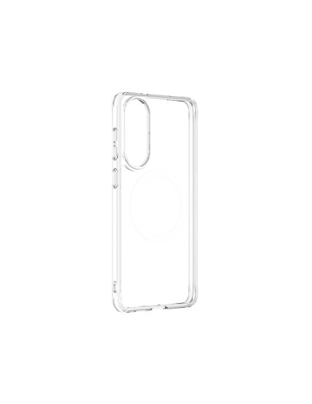 
Silikoninis dėklas, skirtas „Samsung Galaxy S25 Edge Minimal Mag Case“ - skaidrus
