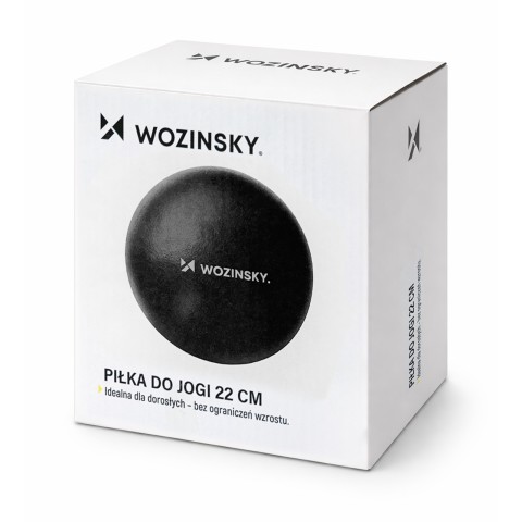 
Gimnastikos kamuolys reabilitaciniams pratimams 22 cm - juodas
