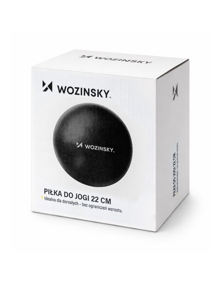 
Gimnastikos kamuolys reabilitaciniams pratimams 22 cm - juodas
