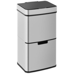 Automatinė bekontaktė šiukšlių dėžė su judesio jutikliu 30 cm - 3 dėžės 62 l