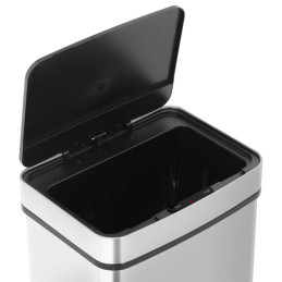 Automatinė bekontaktė šiukšlių dėžė su judesio jutikliu 30 cm - 3 dėžės 62 l