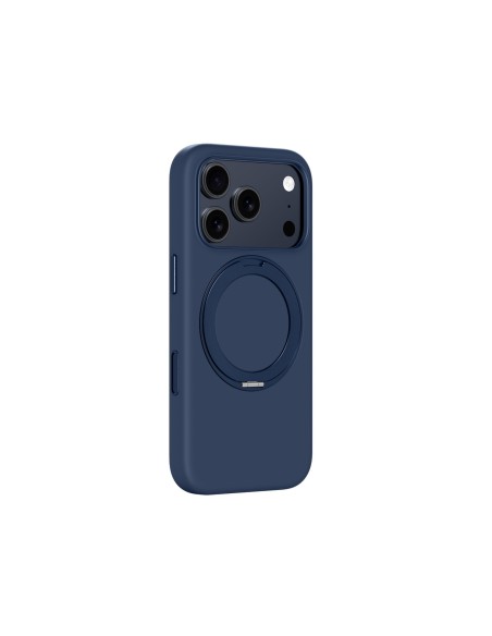 
„Cloudie“ „iPhone 17 Pro Max“ dėklas su stovu – mėlynas
